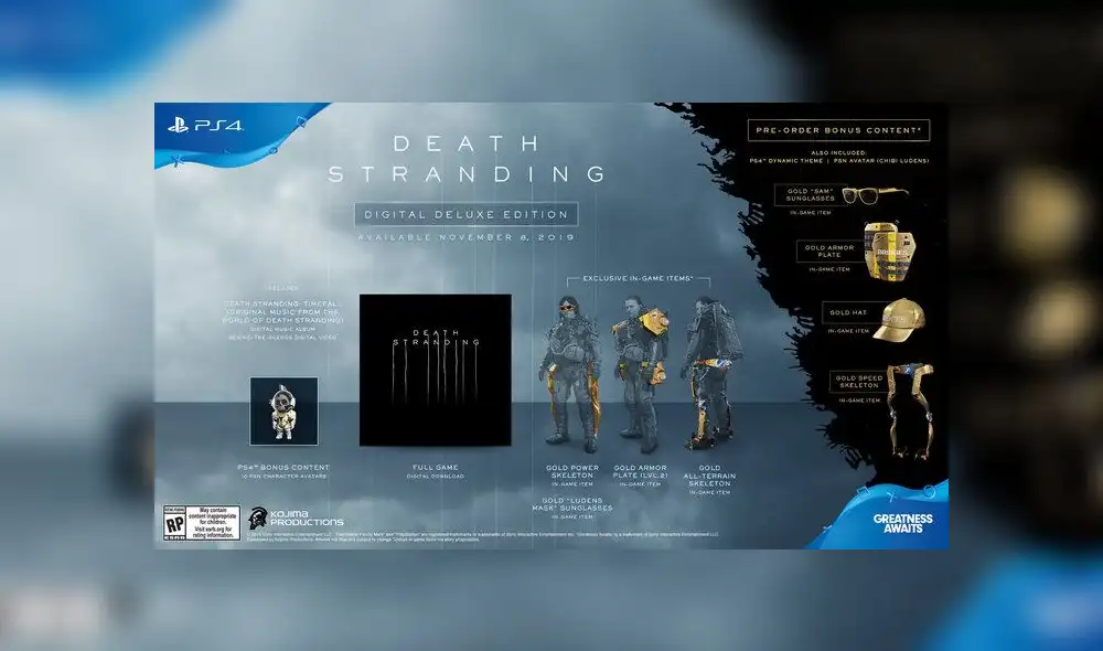 Death Stranding: Edición de coleccionista incluirá un bebé en contenedor de tamaño real