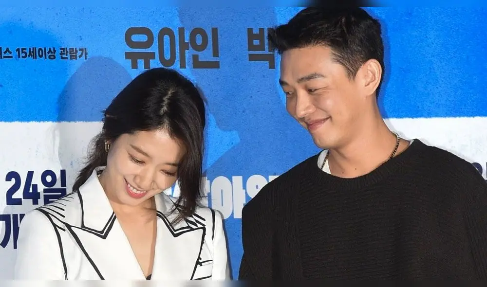 Desliza para ver más fotos de
Park Shin Hye y Yoo Ah In en la conferencia de prensa de la película coreana #Alive. Créditos: Yonhap Desliza para ver más fotos de
Park Shin Hye y Yoo Ah In en la conferencia de prensa de la película coreana #Alive. Créditos: Yonhap