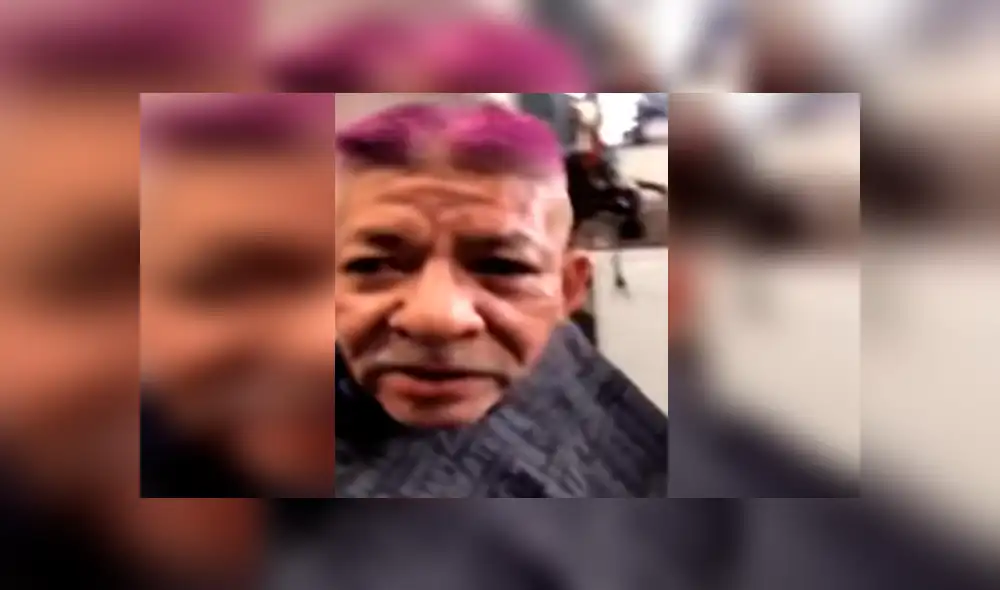 Un hombre tuvo una peculiar reacción al enterarse que le habían pintado el cabello sin su consentimiento. Un hombre tuvo una peculiar reacción al enterarse que le habían pintado el cabello sin su consentimiento.