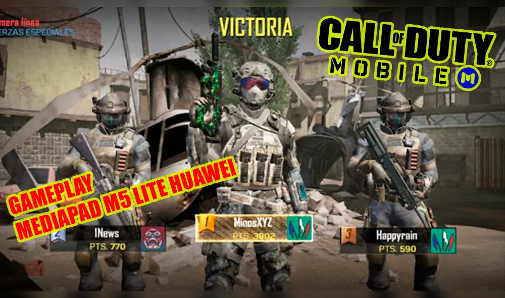 Gameplay en el MediaPad M5 Lite del Huawei. Foto: Daniel Robles Gameplay en el MediaPad M5 Lite del Huawei. Foto: Daniel Robles