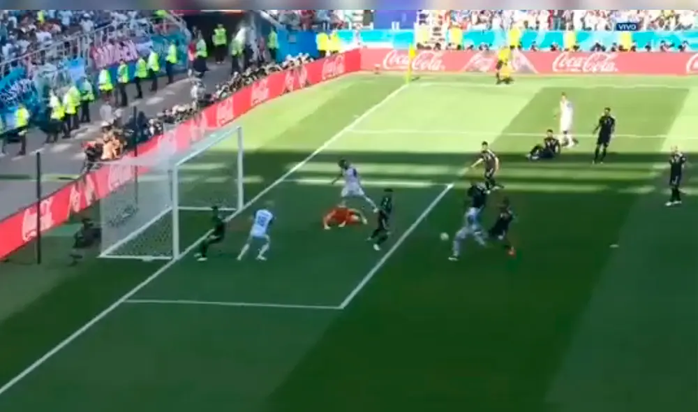 Argentina vs Islandia: Finnbogason puso el 1-1 con ayuda de Willy Caballero 
