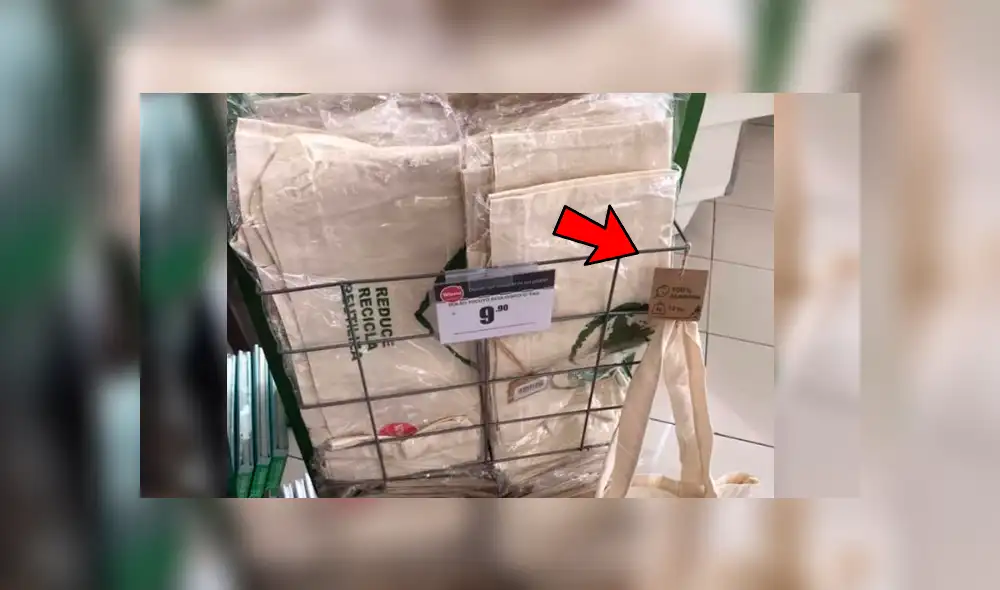 Facebook viral: supermercado peruano lanzó campaña para reducir el uso de plástico y comete 'blooper' [FOTOS]