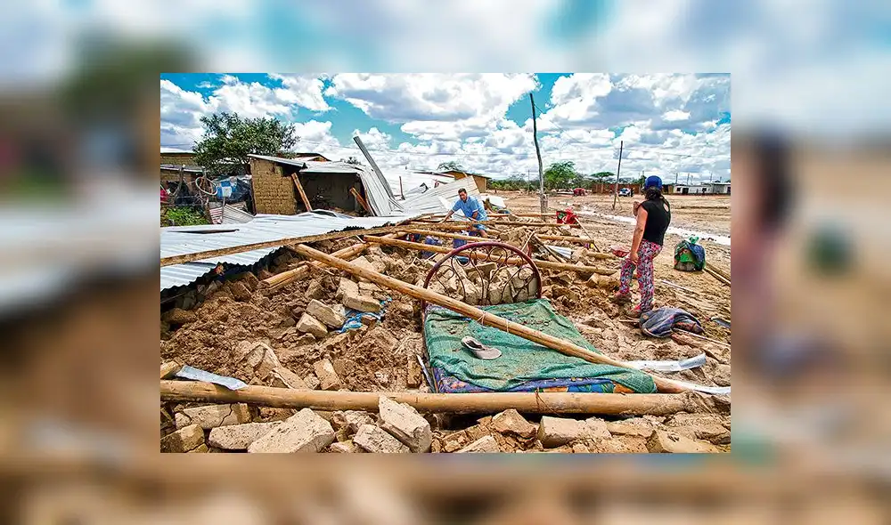 Más de 16 mil afectados dejan lluvias en Lambayeque