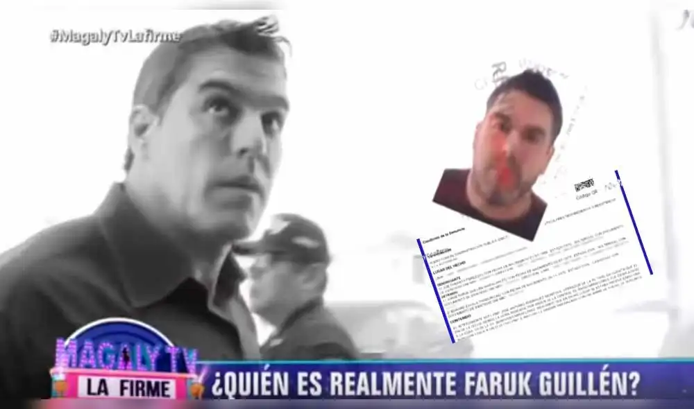 Faruk Guillén golpeó en la cara a efectivo de la PNP [VIDEOS]