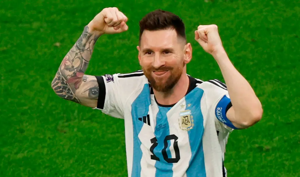 Lionel Messi se consagró campeón del mundo tras vencer a Mbpapé. Foto: EFE Lionel Messi se consagró campeón del mundo tras vencer a Mbpapé. Foto: EFE