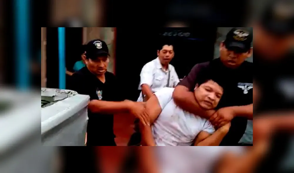 Detienen a agresor que golpeó a expareja en plena vía pública. Créditos. RPP Noticias. Detienen a agresor que golpeó a expareja en plena vía pública. Créditos. RPP Noticias.