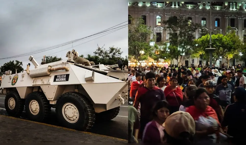 Las marchas continúan este 21 de enero. Composición: LR / Fotos: URPI - LR