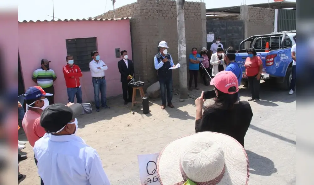 Cambiaran la ubicación del pozo de agua del sector, por estar en zona de riesgo.