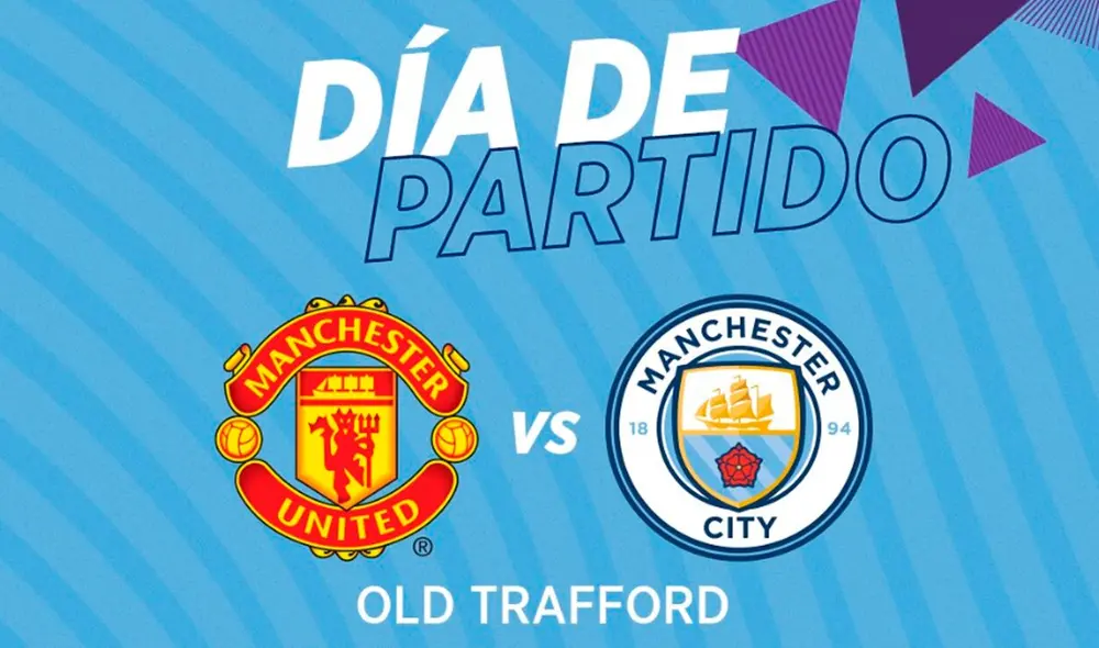 Manchester United y Manchester City juegan por la Premier League. Foto: Composición La República