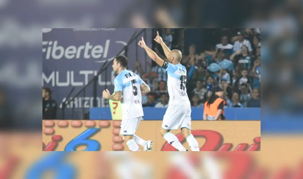 Racing vs Belgrano: Lisandro López anotó gol de vestuario y firmó el 1-0 [VIDEO]