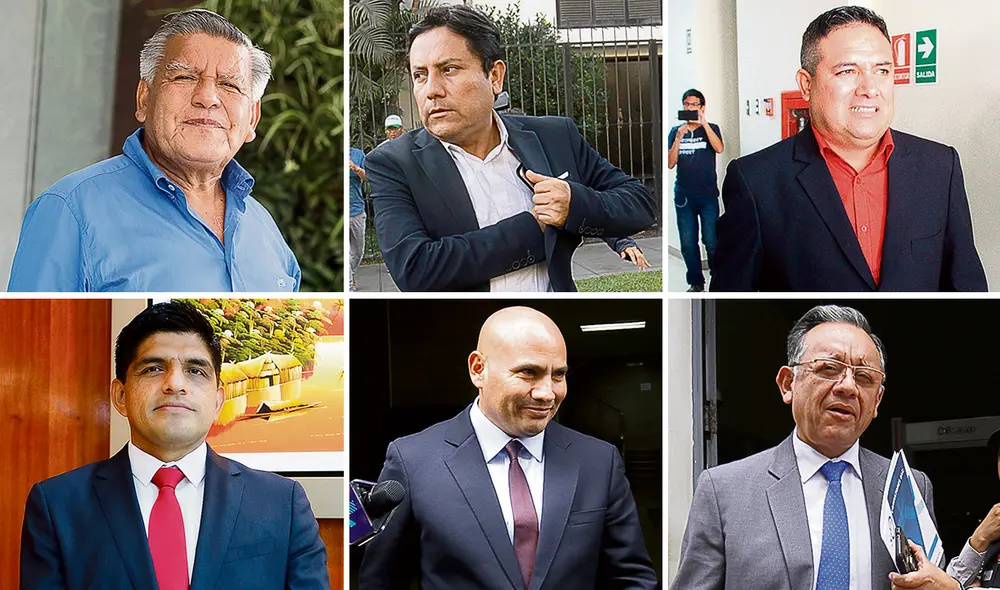 César Acuña (APP) quiere volver al Gore La Libertad. Exaprista Elías Rodríguez será competencia de Acuña. Alcalde de Moche, Arturo Fernández, va por Trujillo. Exfiscal Juan Carrasco (JPP) apunta al Gore Lambayeque. Exfujimorista Joaquín Ramírez pretende alcaldía. Edgar Alarcón, precandidato a alcaldía de Arequipa. Foto: composición LR César Acuña (APP) quiere volver al Gore La Libertad. Exaprista Elías Rodríguez será competencia de Acuña. Alcalde de Moche, Arturo Fernández, va por Trujillo. Exfiscal Juan Carrasco (JPP) apunta al Gore Lambayeque. Exfujimorista Joaquín Ramírez pretende alcaldía. Edgar Alarcón, precandidato a alcaldía de Arequipa. Foto: composición LR