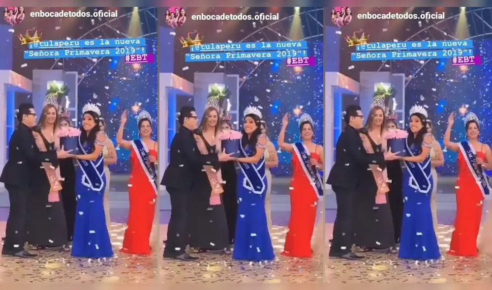 Critican a Tula Rodríguez por ganar a Maricielo Effio en ‘Sra. Primavera 2019’ Critican a Tula Rodríguez por ganar a Maricielo Effio en ‘Sra. Primavera 2019’