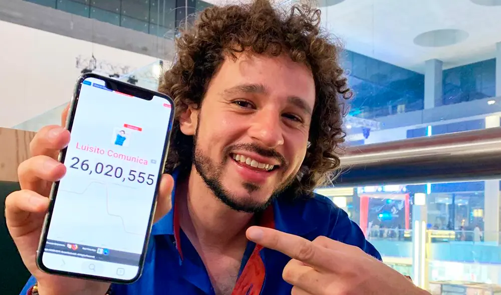 Luisito Comunica hizo oficial el lanzamiento de su empresa este 14 de octubre. Foto: Instagram