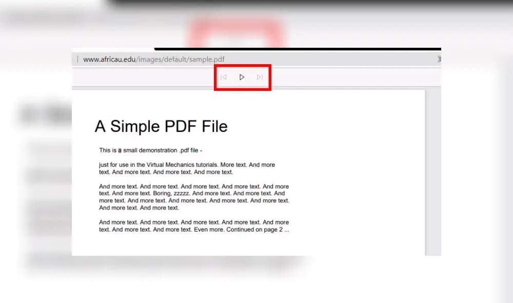 Y busca y descarga "Read Aloud PDF". Luego reinicia y activa la opción.