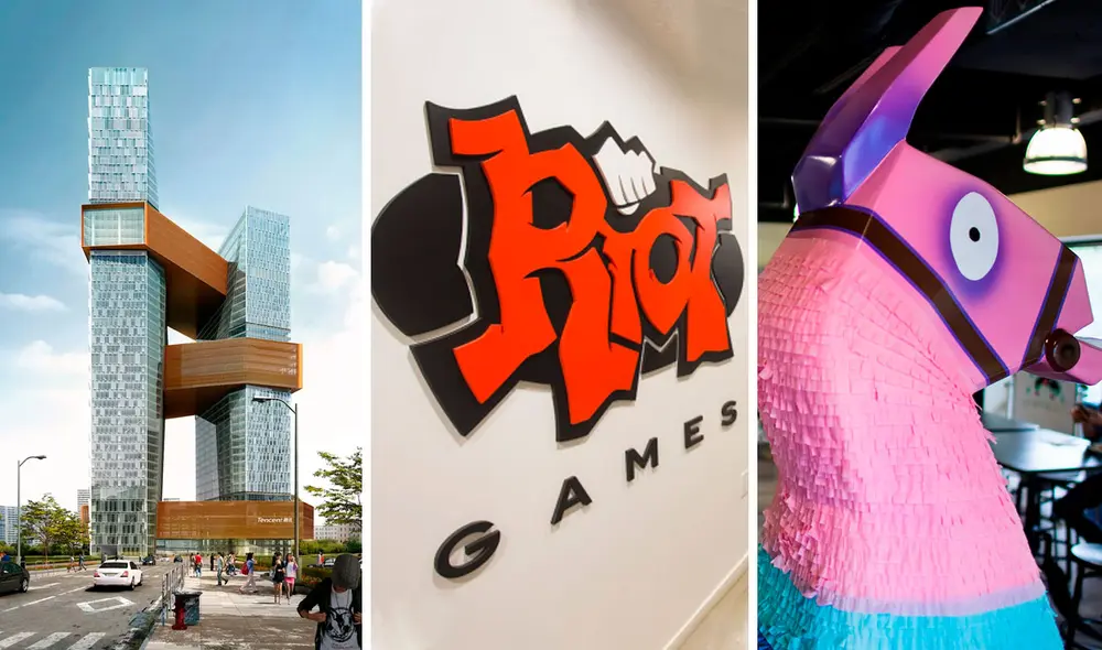 Tencent es dueña de Riot Games y tiene 40% de acciones en Epic. Imagen: Tencent/Riot/Epic.