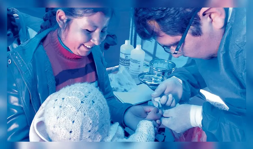 Puno continúa con índices altos de anemia en niños