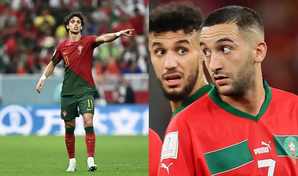 Joao Felix y Ziyech intentarán ser las figuras de sus selecciones. Foto: Composición LR/AFP