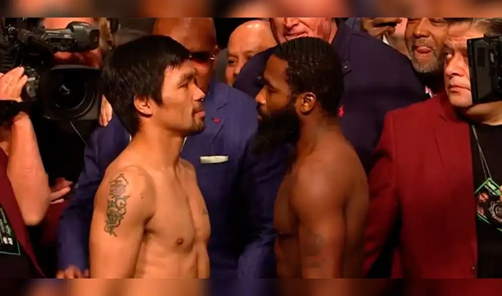 Pesaje WBA: Manny Pacquiao y Adrien Broner están preparados para la pelea del sábado Pesaje WBA: Manny Pacquiao y Adrien Broner están preparados para la pelea del sábado