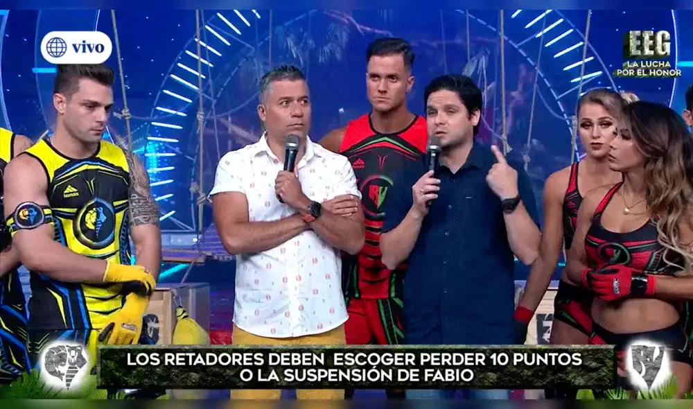 'Esto es guerra': Gian Piero Díaz y el 'Tribunal' se enfrentaron por Fabio Agostini [VIDEOS]