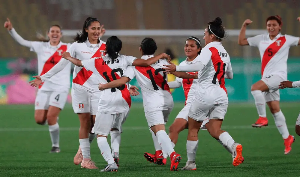 Steffani Otiniano es la primera jugadora peruana en marcar un gol en la historia de los Juegos Panamericanos. | Foto: @SeleccionPeru