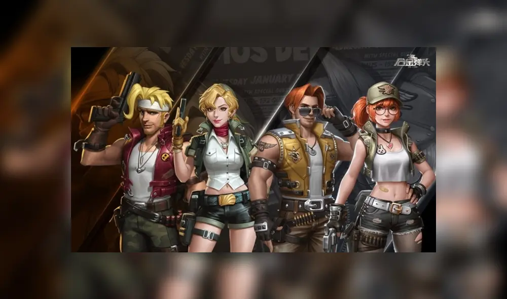 Aspecto personajes de Metal Slug. Foto: SNK