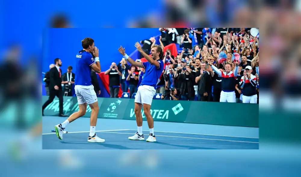 ¡Francia avanza a la final! Derrotó a España en semifinales de la Copa Davis