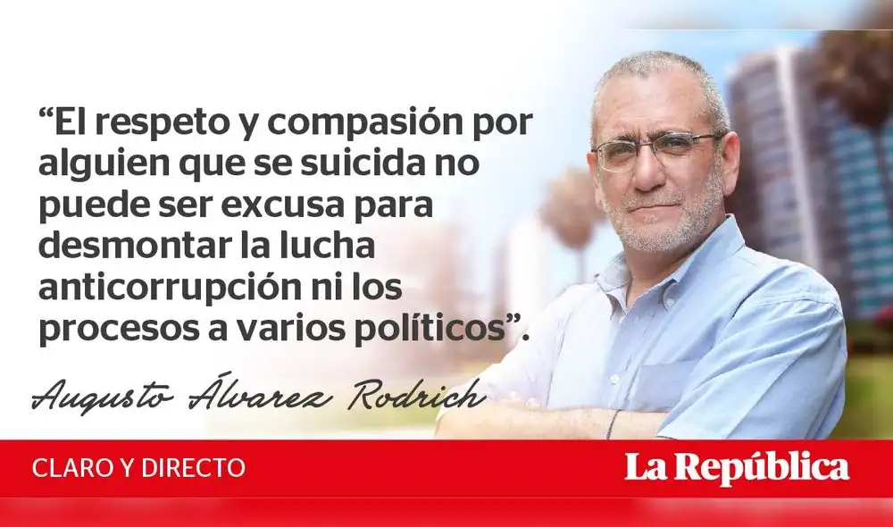 El suicidio del expresidente Alan García El suicidio del expresidente Alan García