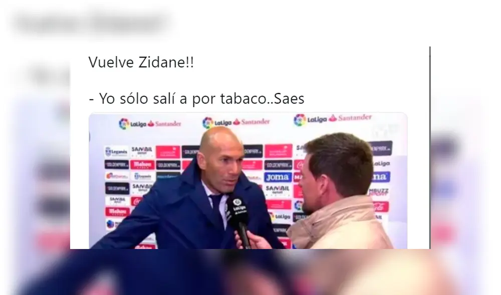 Zidane regresa al Real Madrid y es blanco de divertidos memes [FOTOS]
