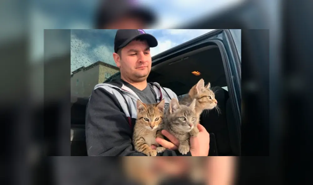 El hombre publicó en Facebook este tierno video que se hizo viral.