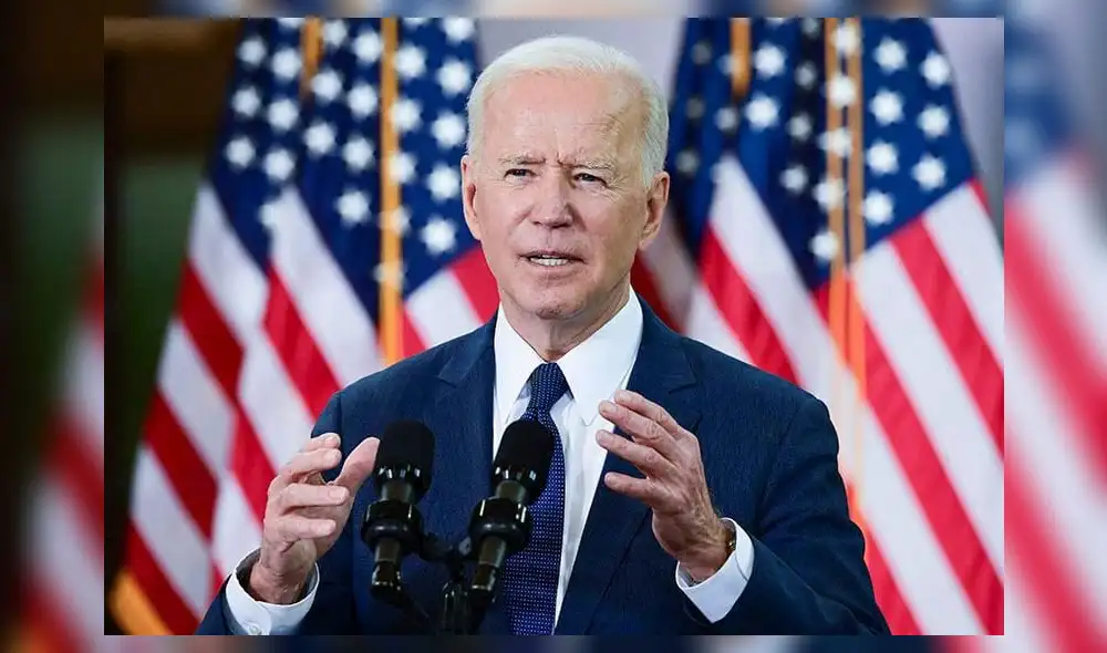 “Los pensamientos del presidente de EE. UU., Joe Biden, están con la Reina Isabel II”, según portavoz. Foto: AFP