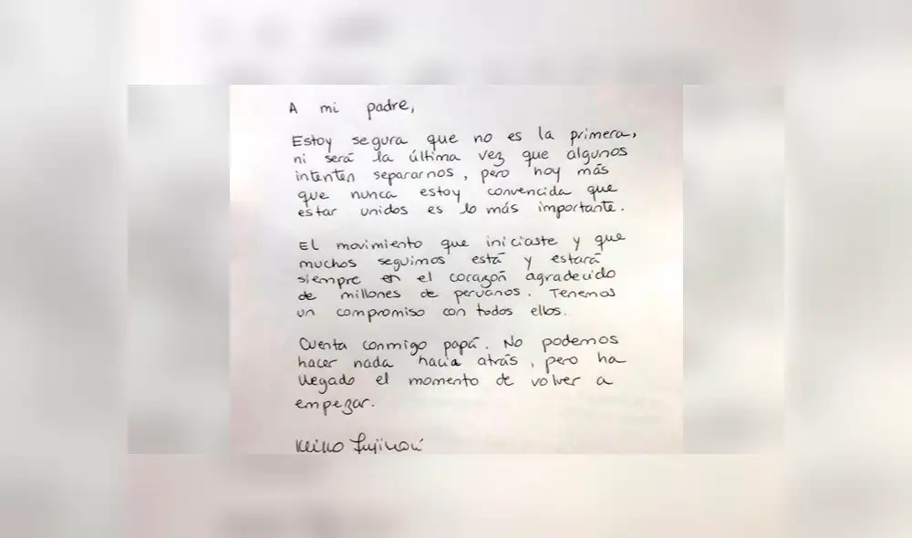 El docente dejó en evidencia los errores gramaticales de la carta enviada por la lideresa de Fuerza Popular. Foto: captura El docente dejó en evidencia los errores gramaticales de la carta enviada por la lideresa de Fuerza Popular. Foto: captura