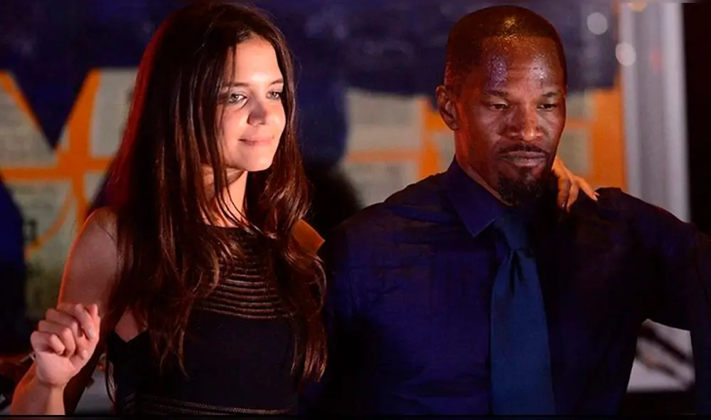 Tom Cruise Katie Holmes Jamie Foxx