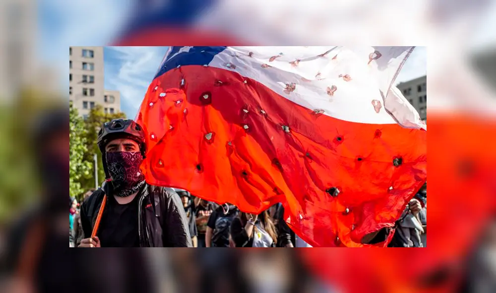 Los chilenos salieron a protestar de una forma peculiar por Halloween. Los chilenos salieron a protestar de una forma peculiar por Halloween.