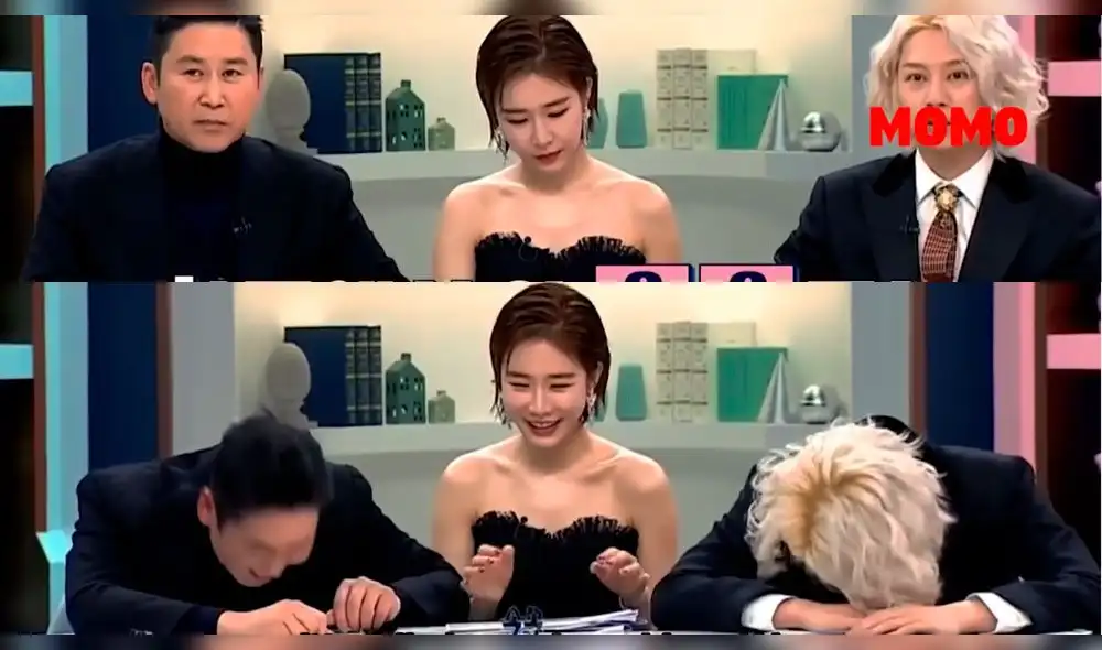 Tantas fueron las bromas, que el cantante confundió una frase con el nombre de Momo, causando la risa de los asistentes.