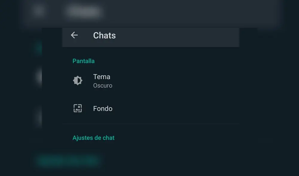Activar el 'modo oscuro' de WhatsApp. Activar el 'modo oscuro' de WhatsApp.