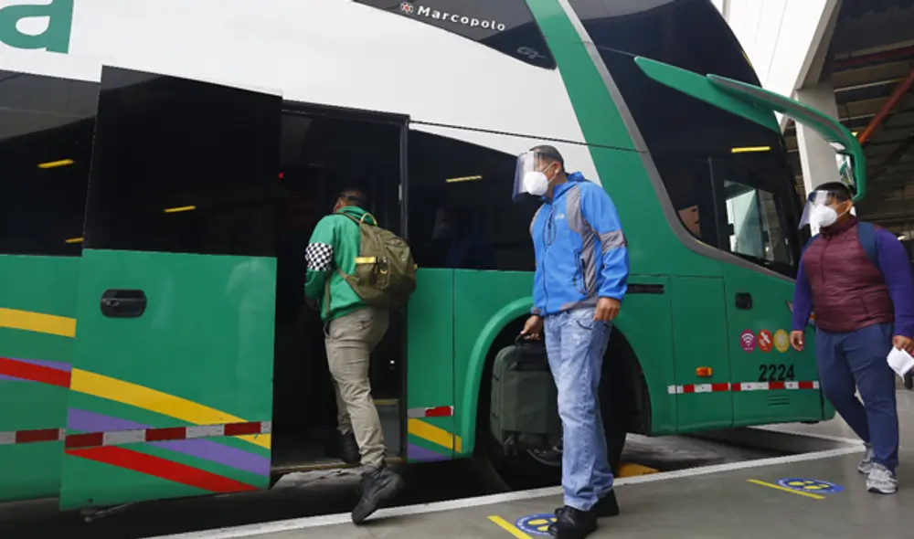 buses transporte abordaje