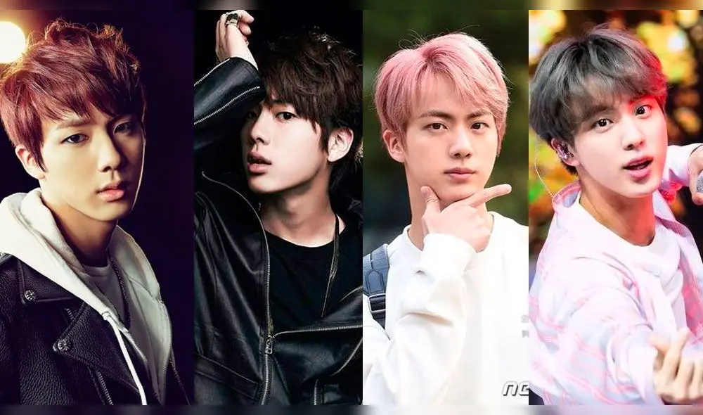 A lo largo de su carrera en BTS, Jin ha experimentado diversos cambios en el color de su cabello.