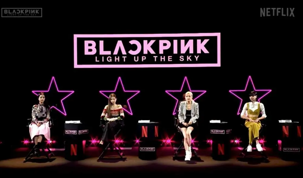 ‘BLACKPINK: Light up the sky’ EN VIVO vía Netflix: mira la transmisión del evento previo al estreno del documental en Netflix. Foto: Captura YouTube