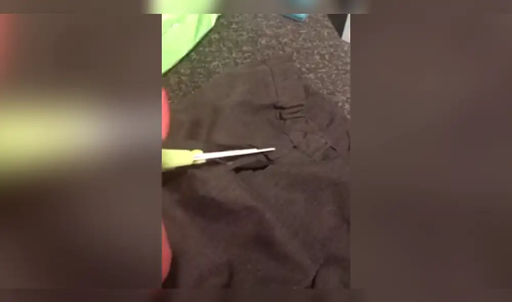 Youtube: uniforme de su hija olía mal, al descoserlo, se llevó una terrible sorpresa Youtube: uniforme de su hija olía mal, al descoserlo, se llevó una terrible sorpresa