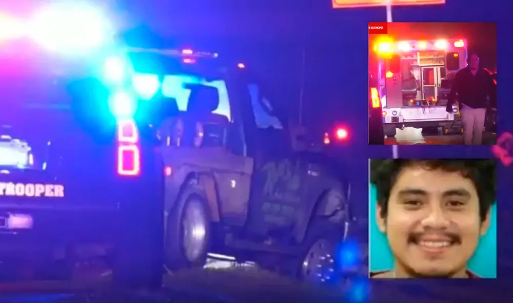 La Policía encontró el carro de Alexander Ordóñez Barrios, de 24 años, a las 2:00 de la madrugada en una carretera de Texas. Foto: composición LR/ Telemundo