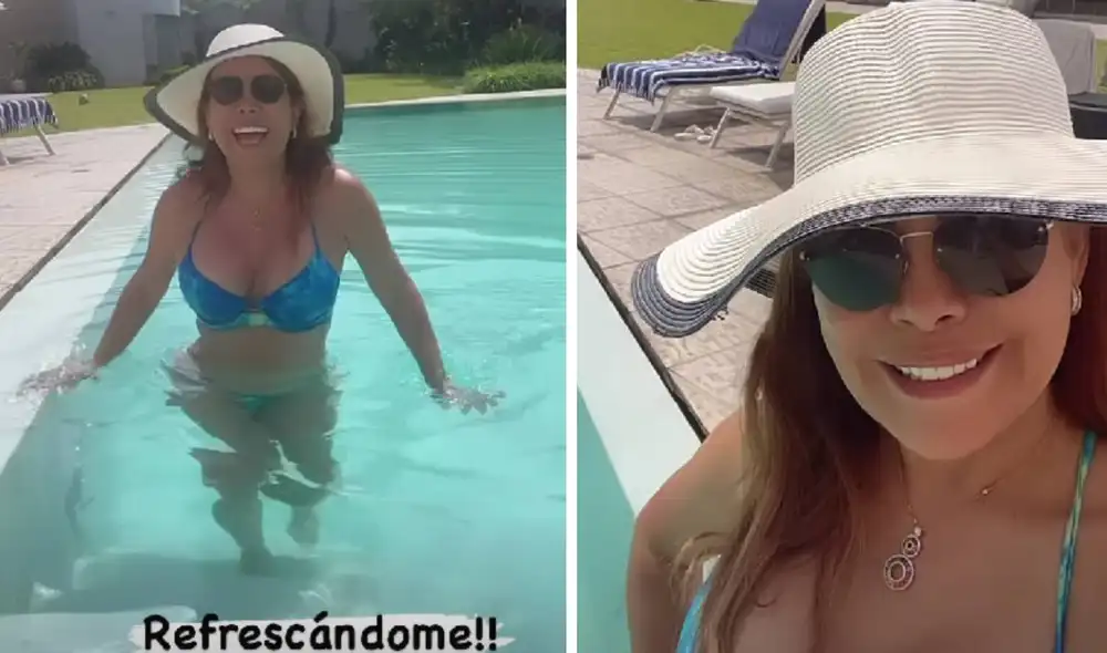 Magaly Medina disfruta de sus vacaciones. Foto: Instagram Magaly Medina disfruta de sus vacaciones. Foto: Instagram