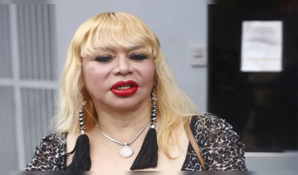 Susy Díaz habla de sus inquilinos y de los consejos que le da por WhatsApp. Foto: Archivo