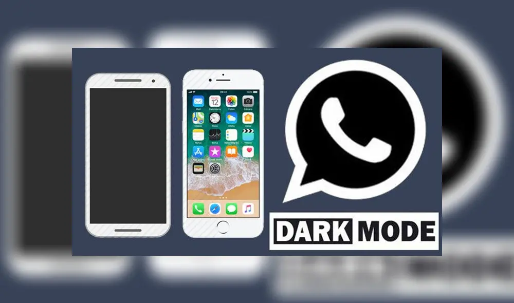 Instalar el modo oscuro de WhatsApp en Android y un iPhone.