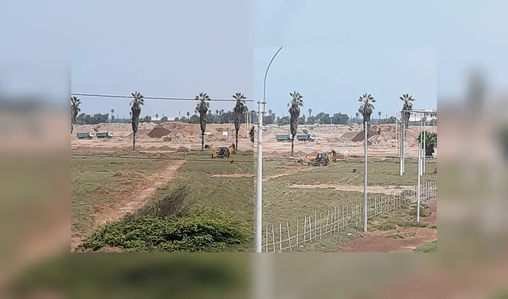 Denuncian daños a los humedales de Lurín por maquinarias de empresa inmobiliaria [FOTOS]