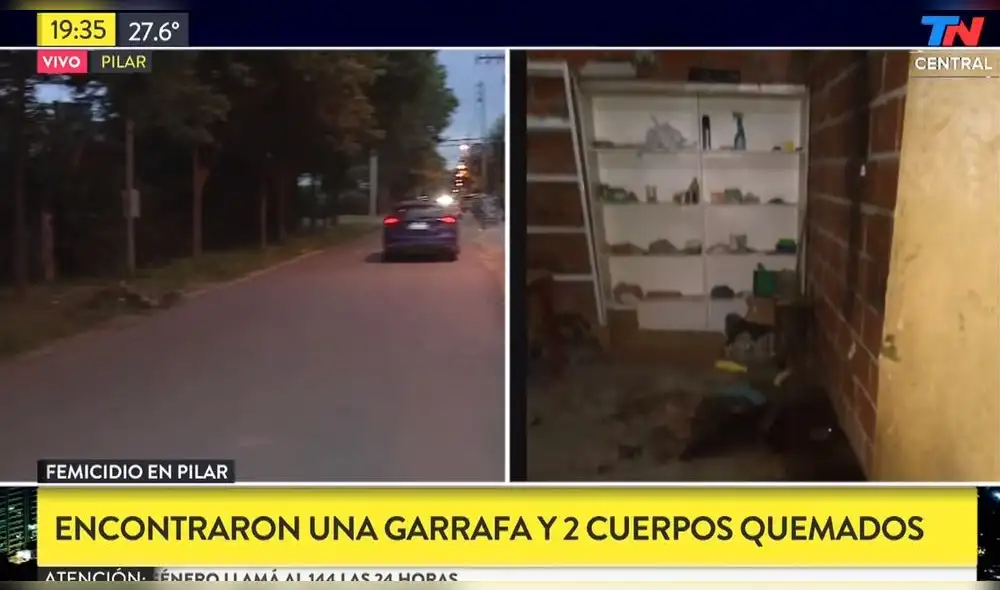 La principal hipótesis es que el crimen se concretó luego de un intento de violación. Foto: TN. La principal hipótesis es que el crimen se concretó luego de un intento de violación. Foto: TN.