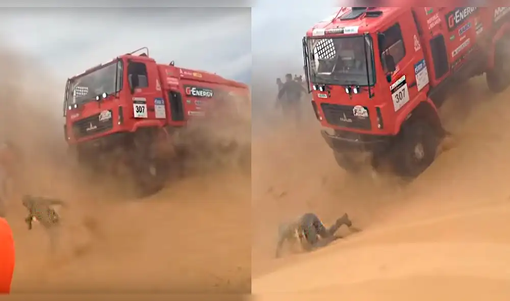 Rally Dakar 2018: Esta es la verdad del video en que camión aplastó a hombre