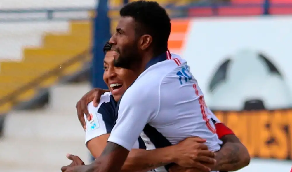 Ascues y Kluiverth Aguilar anotaron los dos goles de Alianza Lima. Foto: Liga 1 Ascues y Kluiverth Aguilar anotaron los dos goles de Alianza Lima. Foto: Liga 1