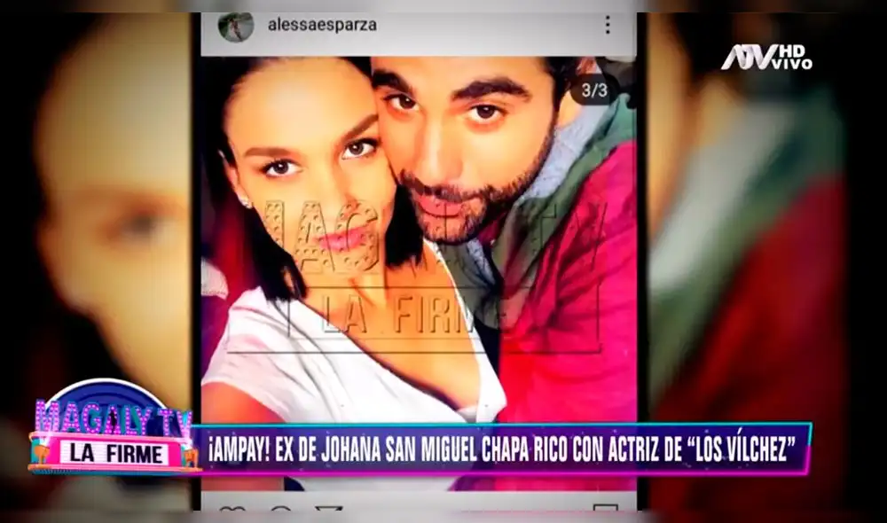 Ex de Johanna San Miguel es captado besando a conocida actriz [VIDEO]