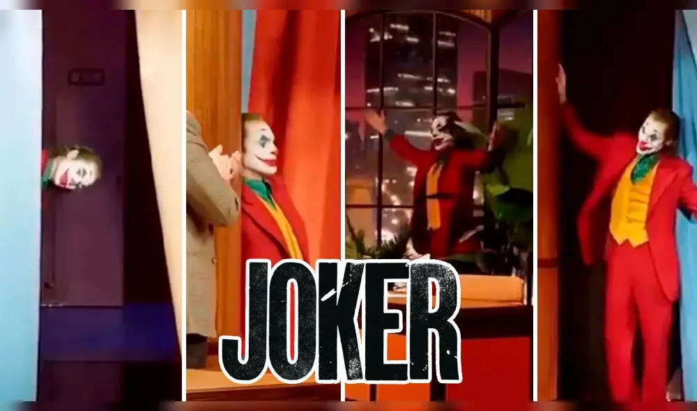 Mira las diferentes entradas de Arthur Fleck al programa de Murray. Foto: Captura