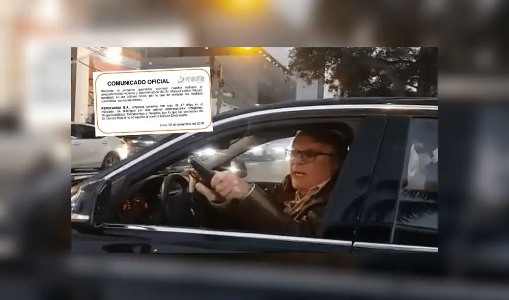 ¿Qué dijo la empresa donde labora Manuel Liendo Rázuri sobre su actitud matonesca? [VIDEO]